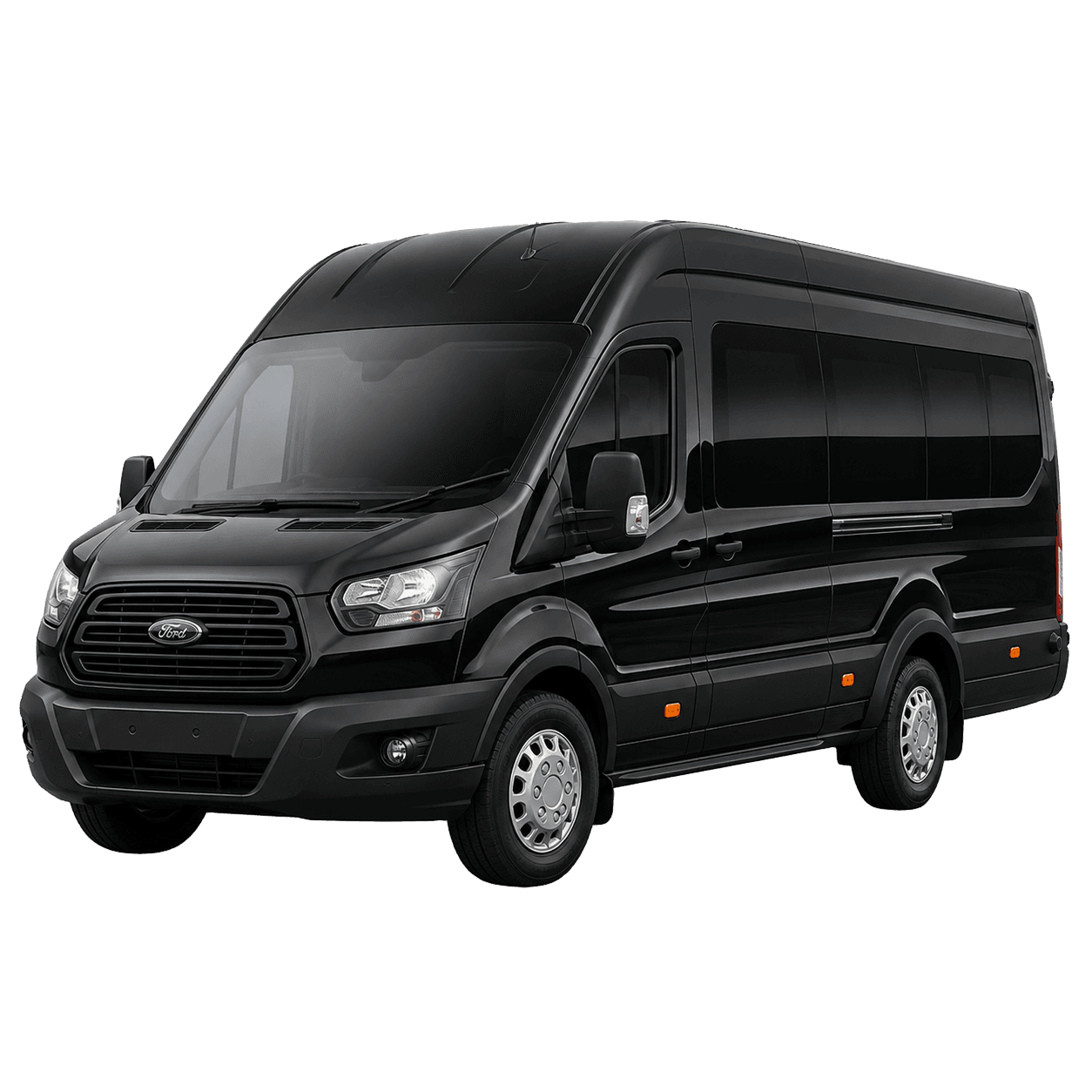 Modern self-drive minibus for longer journeys from Dover